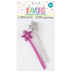 8 MINI BAGUETTES DE FEE - GADGETS POUR PINATA OU SAC CADEAU