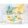 TOP OU PIQUE GATEAU CAKE TOPPER HAPPY BIRTHDAY OR