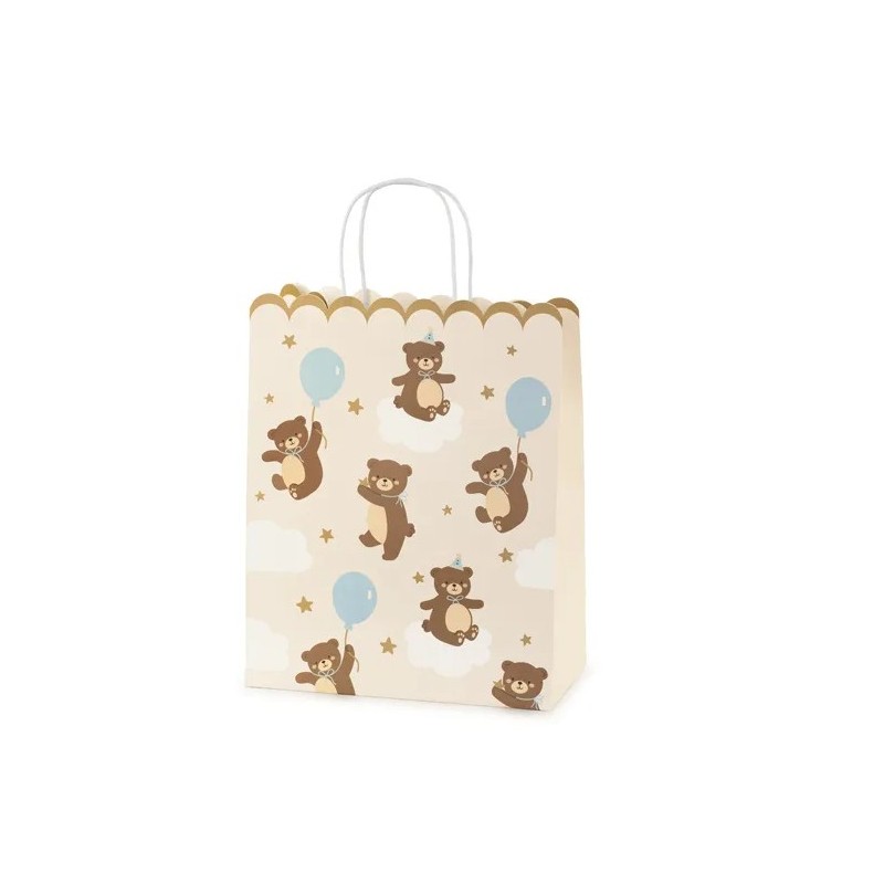 SAC CADEAU OURS EN PELUCHE