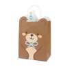 SAC CADEAU OURS EN PELUCHE MARRON