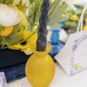 VASE NOAM JAUNE CITRON 7 X 10.5 CM 
