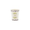 8 GOBELETS DOLCE VITA BLEU ROI , BLANC ET OR + CITRONS 255 ML