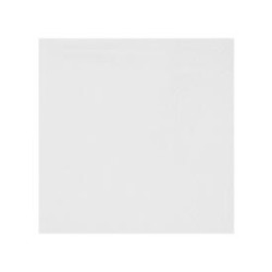 25 SERVIETTES COCKTAIL RAINBOW BLANC 20 X 21 CM 