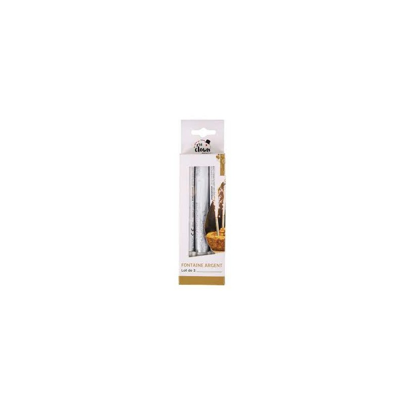 LOT DE 3 FONTAINES ARGENT LOT DE 3 FONTAINES ARGENT