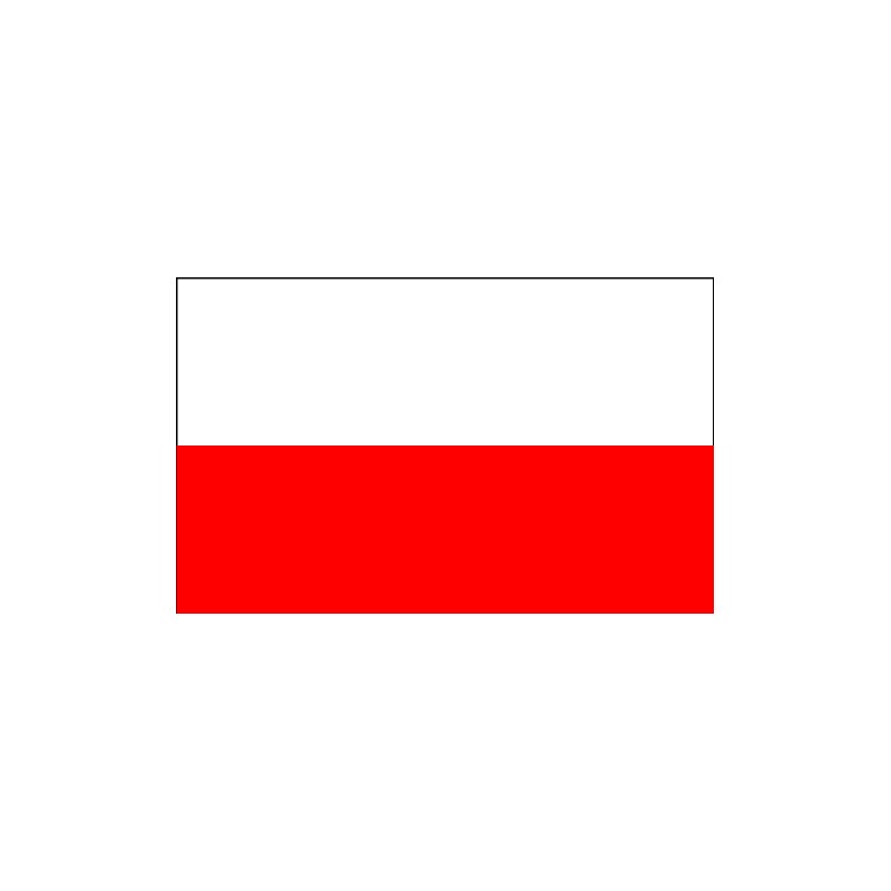 DRAPEAU POLOGNE 90 X 150 CM