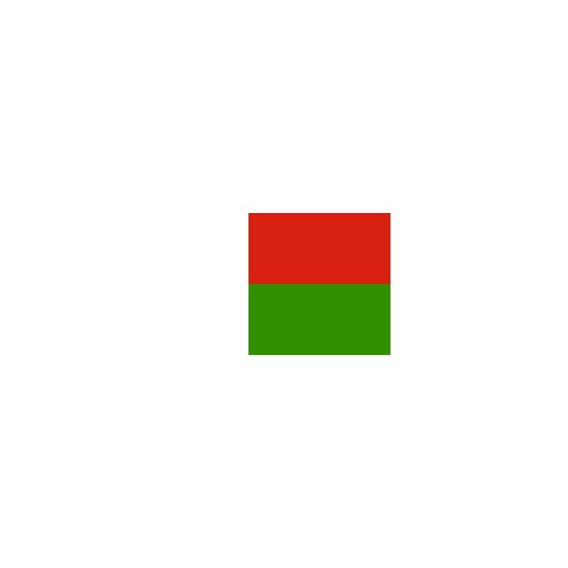 DRAPEAU MADAGASCAR EN TISSU 90 X 150 CM