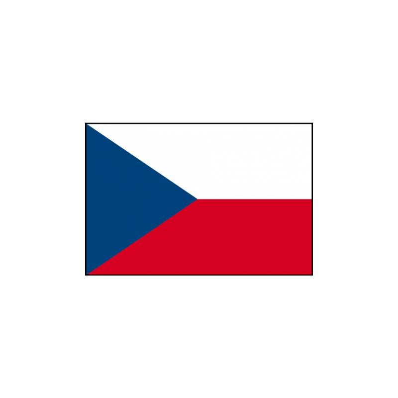 DRAPEAU REPUBLIQUE TCHEQUE EN TISSU 60 X 90 CM DRAPEAU REPUBLIQUE TCHEQUE EN TISSU 60 X 90 CM