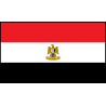 DRAPEAU EGYPTE EN TISSU 90 X 150 CM