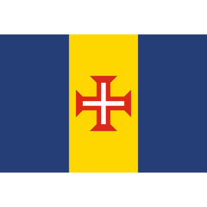 DRAPEAU ILE DE MADERE 44X64 CM