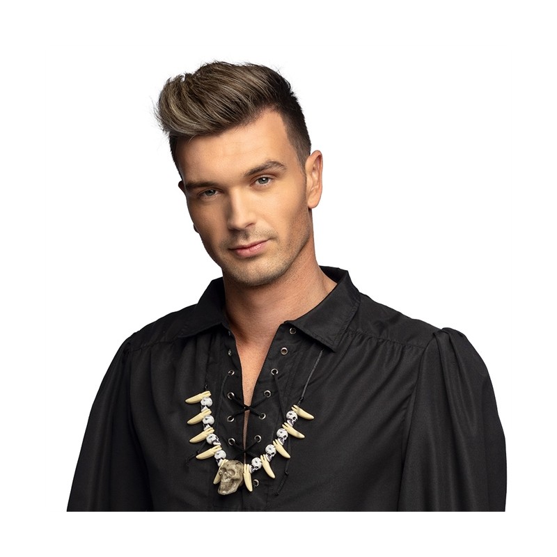 COLLIER DENT TETE DE MORT COLLIER DENT TETE DE MORT