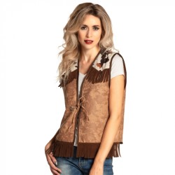 GILET DE COW BOY TACHE DE VACHE TAILLE M