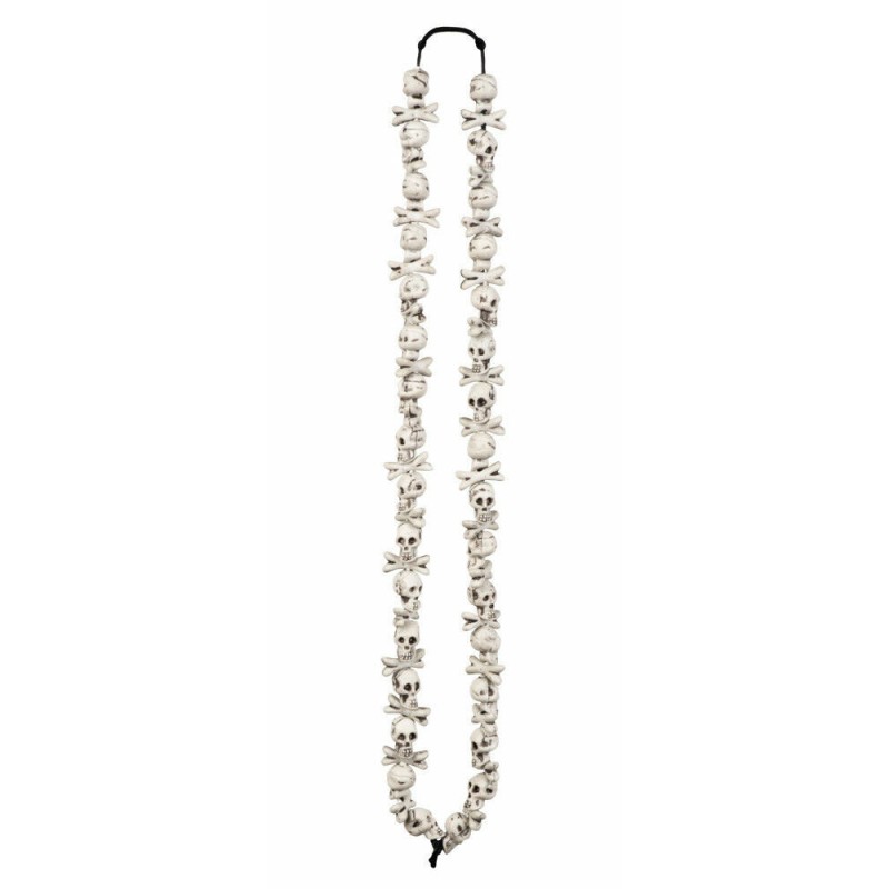 COLLIER SKULL BONES 