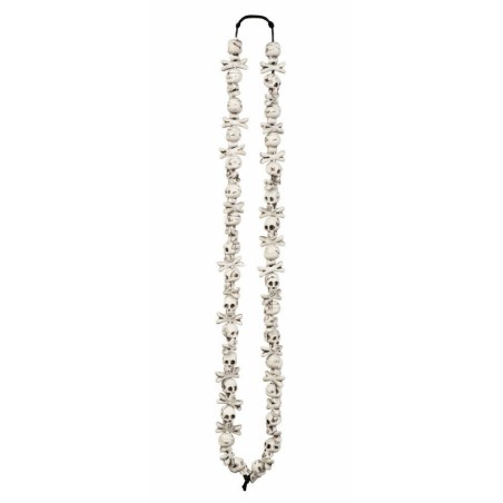 COLLIER SKULL BONES 
