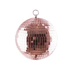 BOULE A FACETTES 20 CM ROSE GOLD