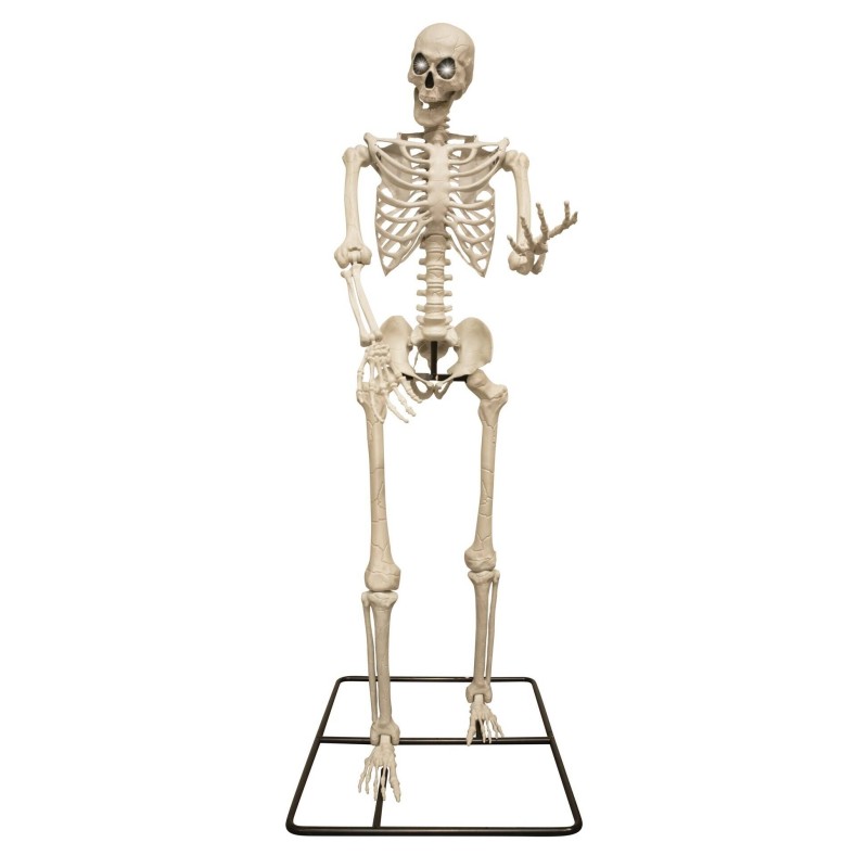DECORATION HALLOWEEN SQUELETTE DE TITAN YEUX LUMINEUX 3.18 METRES DECORATION HALLOWEEN SQUELETTE DE TITAN YEUX LUMINEUX 3.18 METRES