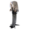 DECORATION HALLOWEEN SQUELETTE MONSTRE BOSSU SON  LUMIERE ET ANIME 160 CM
