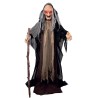 DECORATION HALLOWEEN SORCIERE  SON  LUMIERE ET ANIME 153 CM