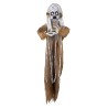 DECORATION HALLOWEEN POUPEE EFFRAYANTE A SUSPENDRE SON  LUMIERE ET ANIME 120 CM