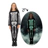 DEGUISEMENT HALLOWEEN SQUELETTE PHOSPHORESCENT ENFANT TAILLE 7-9 ANS 