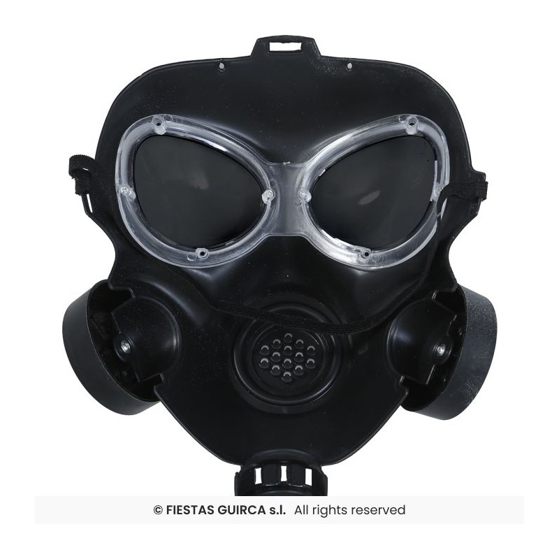 MASQUE A GAZ NOIR EN PLASTIQUE MASQUE A GAZ NOIR EN PLASTIQUE