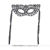 MASQUE LOUP NOIR DENTELLE BRODEE MASQUE LOUP NOIR DENTELLE BRODEE
