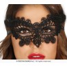 MASQUE LOUP NOIR DENTELLE BRODEE PAPILLON MASQUE LOUP NOIR DENTELLE BRODEE PAPILLON