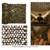 TISSU OU FILET DE CAMOUFLAGE MILITAIRE 180 X 70 CM