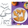 MOULE OU CUTTER A GATEAUX 5 MODELES HALLOWEEN 