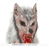 MASQUE DE LOUP EN LATEX AVEC FOURRURE