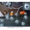 GUIRLANDE YEUX 3D LUMINEUSE 10 LEDS