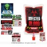 4 POCHES  DE FAUX SANG MEDICAL 200 ML 