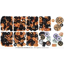 COFFRET DE 512 PIECES POUR BRACELETS HALLOWEEN DIY