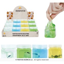 POT DE SLIME AVEC ARAIGNEE OU OEIL AU FOND