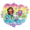 BALLON METALLIQUE ROND GABBYCHAT OU GABBY'S DOLLHOUSE 43 CM