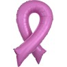BALLON METALLIQUE NOEUD ROSE OCTOBRE ROSE 51 X 91 CM