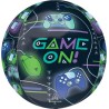 BALLON METALLIQUE ORBZ JEU VIDEO GAME ON 38 X 40 CM 