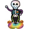 BALLON METALLIQUE AIRLOONZ DIA DE LOS MUERTOS  JOUR DES MORTS HALLOWEEN 43 CM BALLON METALLIQUE AIRLOONZ DIA DE LOS MUERTOS  JOUR DES MORTS HALLOWEEN 43 CM