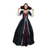 DEGUISEMENT HALLOWEEN DEGUISEMENT VAMPIRESSE ELEGANTE ROUGE ET NOIR TAILLE L-XL DEGUISEMENT HALLOWEEN DEGUISEMENT VAMPIRESSE ELEGANTE ROUGE ET NOIR TAILLE L-XL