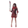 DEGUISEMENT HALLOWEENCLOWN DIABILIQUE ROUGE ROBE + COL TAILLE S-M DEGUISEMENT HALLOWEENCLOWN DIABILIQUE ROUGE ROBE + COL TAILLE S-M