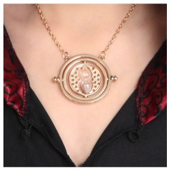 COLLIER RETOURNEUR DU TEMPS CLEPSYDRE HARRY