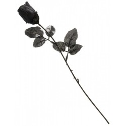 TIGE ROSE NOIRE LUXE HALLOWEEN 66 CM