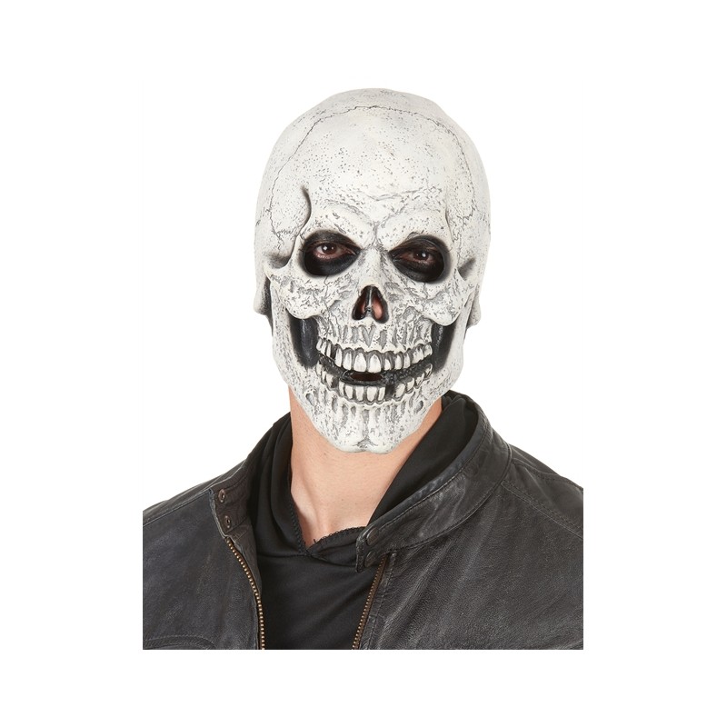 MASQUE LATEX SQUELETTE MOQUEUR ADULTE