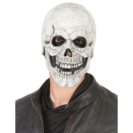 MASQUE LATEX SQUELETTE MOQUEUR ADULTE