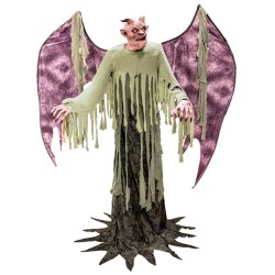 DECORATION HALLOWEEN DIABLE AVEC AILES 210 CM