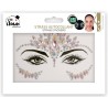 STRASS DE VISAGE AUTOCOLLANT 4 MODELES ALEATOIRES PHOSPHORESCENT STRASS DE VISAGE AUTOCOLLANT 4 MODELES ALEATOIRES PHOSPHORESCENT