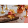 DECORATION  BRANCHE AUTOMNALE ORANGE 16 X 23 CM