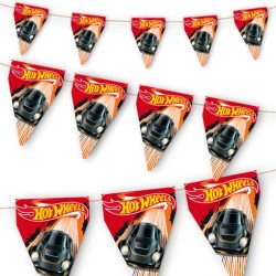 GUIRLANDE FANIONS HOT WHEELS 