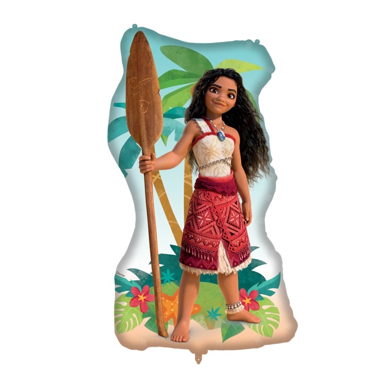BALLON METALLIQUE PERSONNAGE VAIANA 2 60 X 99 CM BALLON METALLIQUE PERSONNAGE VAIANA 2 60 X 99 CM