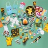 3 DECORATIONS NID D'ABEILLE POKEMON PIKACHU A SUSPENDRE