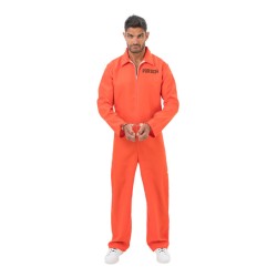 DEGUISEMENT HOMME COMBINAISON PRISSONIER TAILLE 180 CM